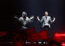 Eurovision 2017 song contest. Grand final. Francesco Gabbani