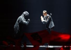 Eurovision 2017 song contest. Grand final. Francesco Gabbani