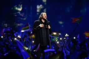 Eurovision 2017 song contest. Grand final. Salvador Sobral
