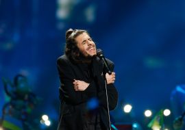 Eurovision 2017 song contest. Grand final. Salvador Sobral