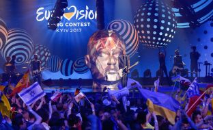 Eurovision 2017 song contest. Grand final. Zhenya Galich