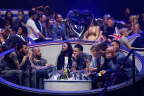 Eurovision 2017 song contest. Grand final. Zhenya Galich