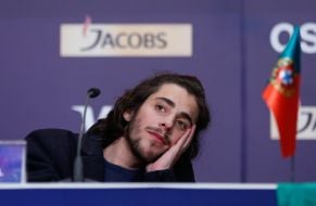 Eurovision 2017 song contest. Grand final. Salvador Sobral