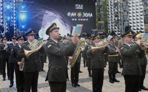 Musicians of the military band