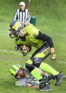 American football. "Lions" (Lviv) - "Rebels" (Kiev), 62:25