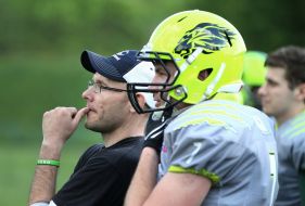 American football. "Lions" (Lviv) - "Rebels" (Kiev), 62:25