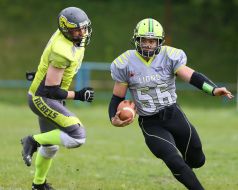 American football. "Lions" (Lviv) - "Rebels" (Kiev), 62:25