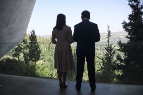 Groisman visited the Holocaust Memorial "Yad Vashem"