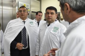 Groisman visited the Medical Innovation Center "Teva"