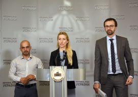 Serhiy Leshchenko, Mustafa Nayem, Svetlana Zalishchuk