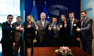 Signing of visa-free travel for citizens of Ukraine In the European Parliament