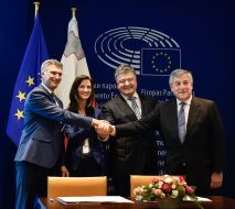 Signing of visa-free travel for citizens of Ukraine In the European Parliament