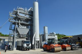 New asphalt plant