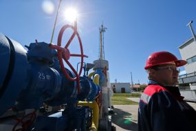 Emergency training on gas pipeline