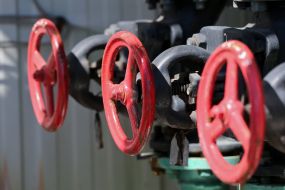 Emergency training on gas pipeline