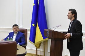 Евгений Нищук и Владимир Гройсман