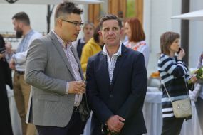 Taras Berezovets and Zorian Shkyryak