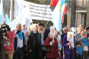 Funeral meeting on the occasion of the 73rd anniversary of the deportation of Crimean Tatars