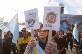 Funeral meeting on the occasion of the 73rd anniversary of the deportation of Crimean Tatars