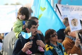 Funeral meeting on the occasion of the 73rd anniversary of the deportation of Crimean Tatars