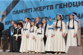 Funeral meeting on the occasion of the 73rd anniversary of the deportation of Crimean Tatars