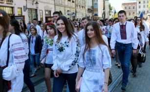 Participants of the Embroidery Parade