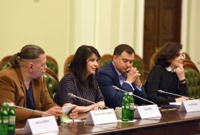 Alexander Briginets and Irina Freese