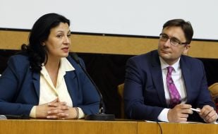 Ivanna Klympush-Tsintsadze, Taras Mykhalniuk