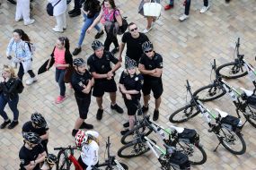 Ukrainian bicycle day in Kiev