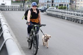 Ukrainian bicycle day in Kiev