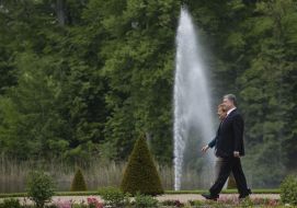 Petr Poroshenko, Angela Merkel