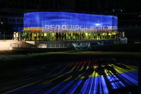 Opening updated racetrack