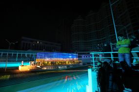 Opening updated racetrack