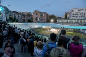 Opening updated racetrack