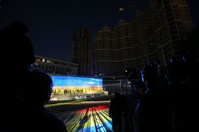 Opening updated racetrack
