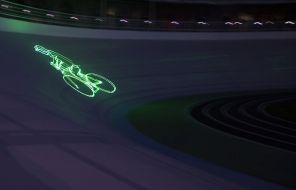 Opening updated racetrack