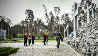 The ceremony commemorating the victims of political repression