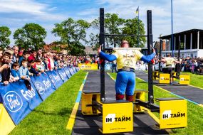 The first stage of the Cup of Ukraine on the strongmen
