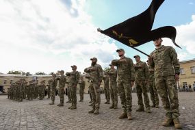 Release of sergeant of school of commanders "Azov"