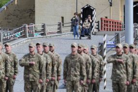Release of sergeant of school of commanders "Azov"