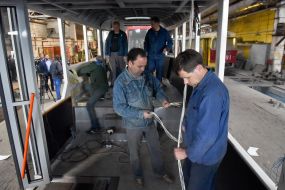 КП «Запоріжелектротранс» почало збирати трамваї