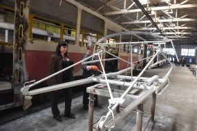 КП «Запоріжелектротранс» почало збирати трамваї