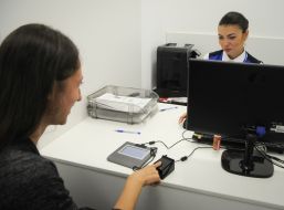 Service Center of issuing passports