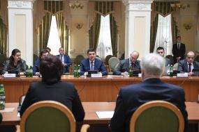 Vladimir Groysman and Horst Seehofer