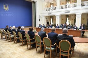 Vladimir Groysman and Horst Seehofer