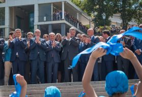 Opening of the reconstructed Potemkin Stairs