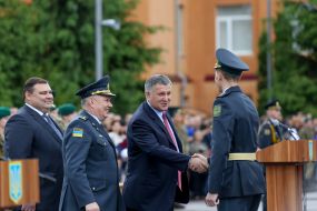 Arsen Avakov and Viktor Nazarenko