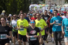 Vitali Klitschko during Chestnut Run