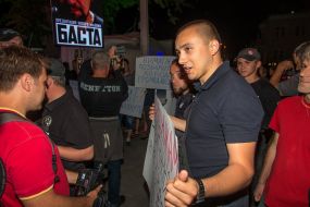 Meeting against the concert Svetlana Loboda