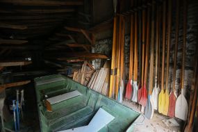 Water-rowing base "Dynamo"